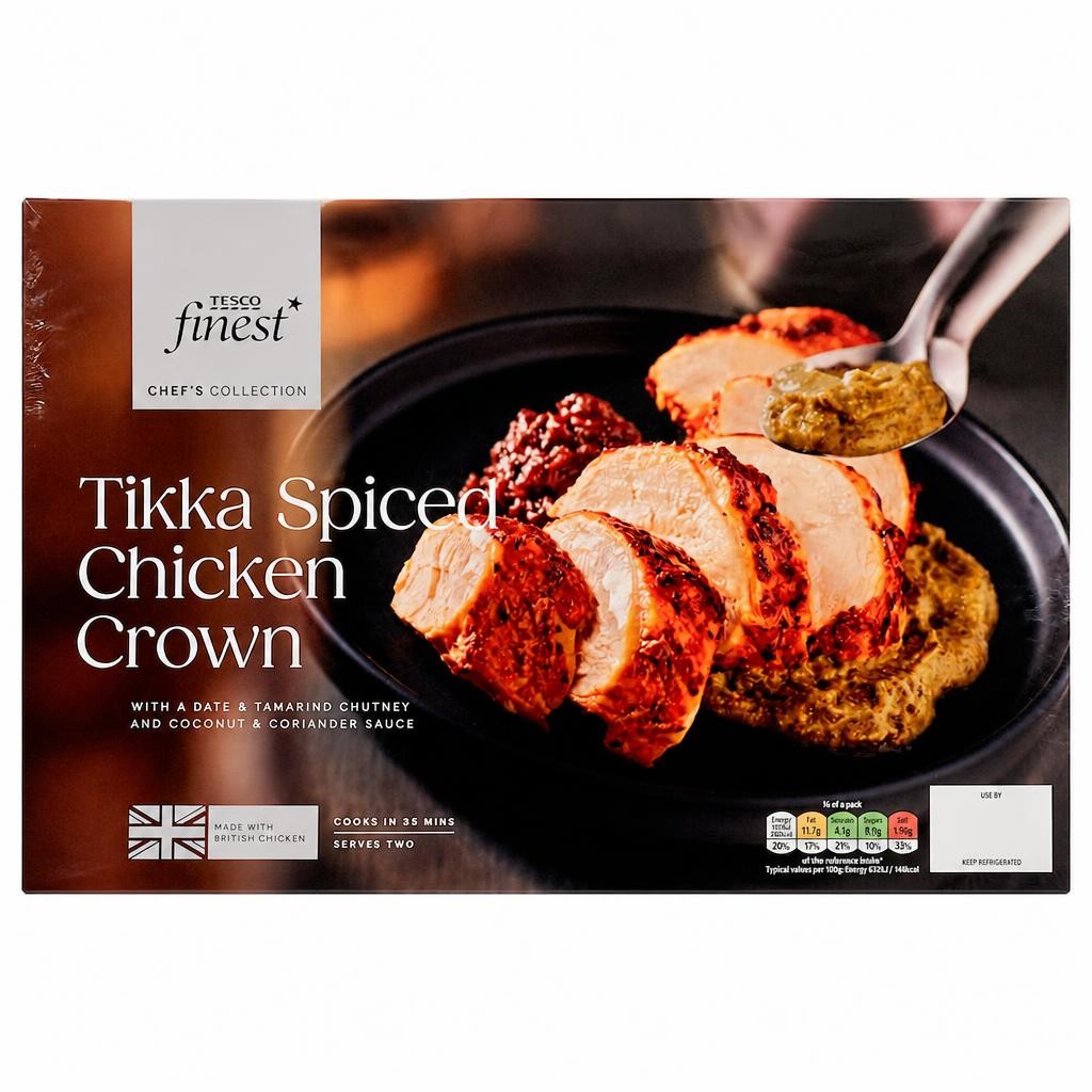 Tesco Finest Chef's Collection Tikka Spiced Chicken Crown 810g