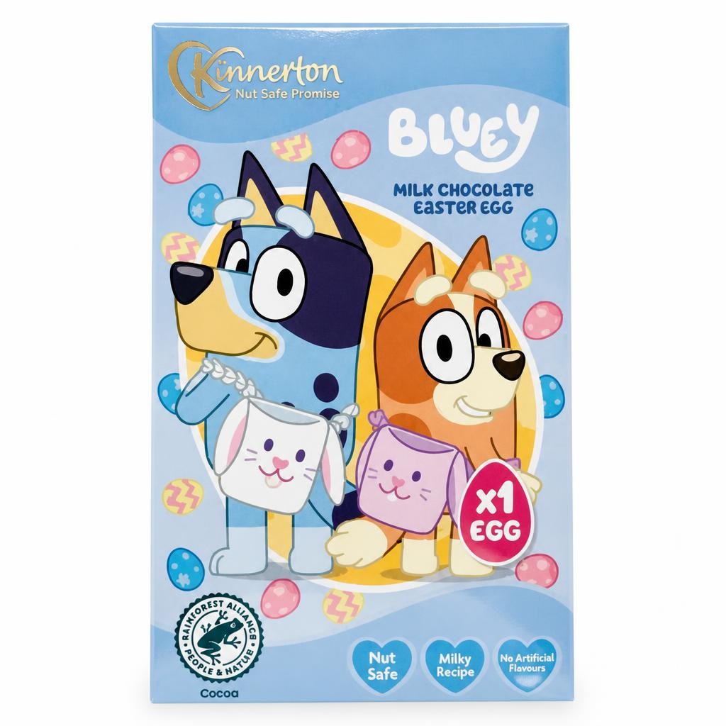 Kinnerton Bluey Easter Egg 50g
