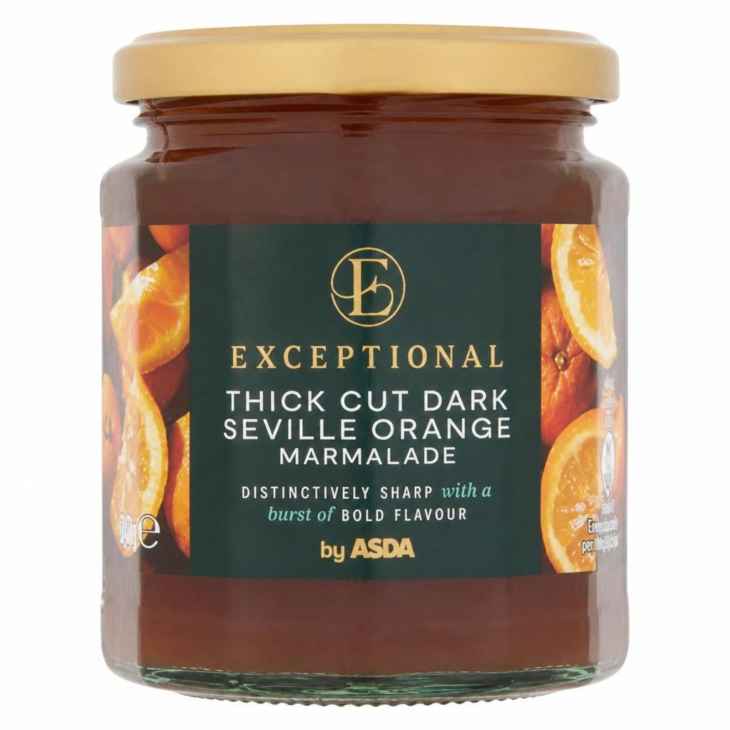 Exceptional by ASDA Exceptional by  Thick Cut Dark Seville Orange Marmalade 340g