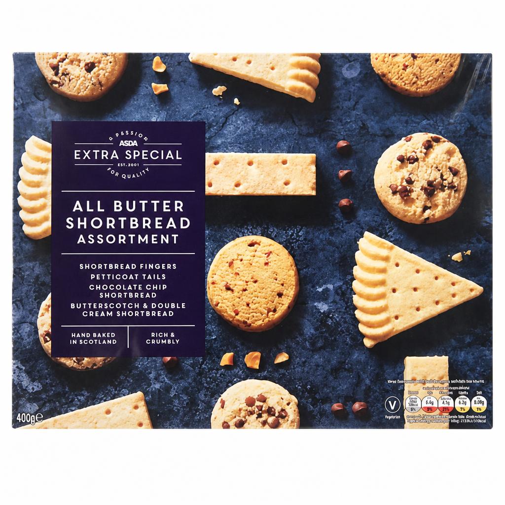 ASDA Extra Special All Butter Shortbread Assortment 400g