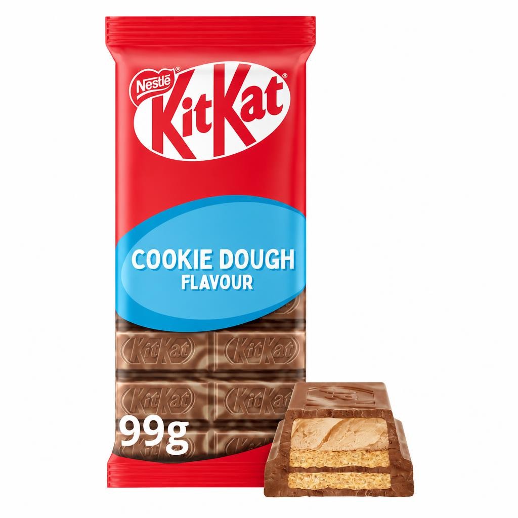 KitKat Cookie Dough Flavour Chocolate Sharing Bar 99g