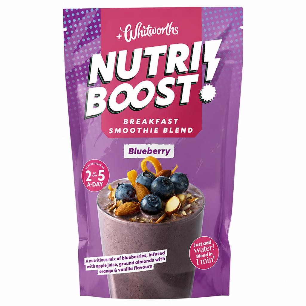 Whitworths Nutriboost Blueberry Smoothie Blend 75g