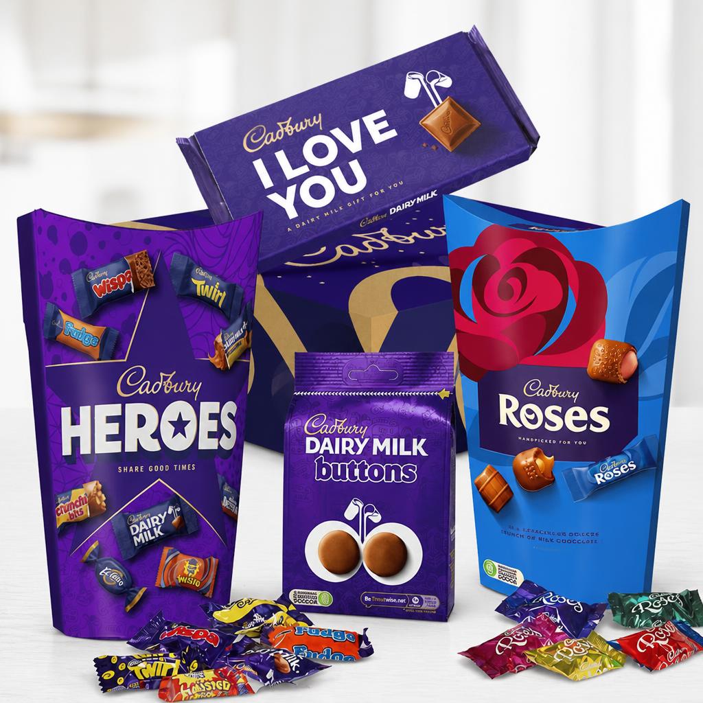 Cadbury I Love You Chocolate Hamper