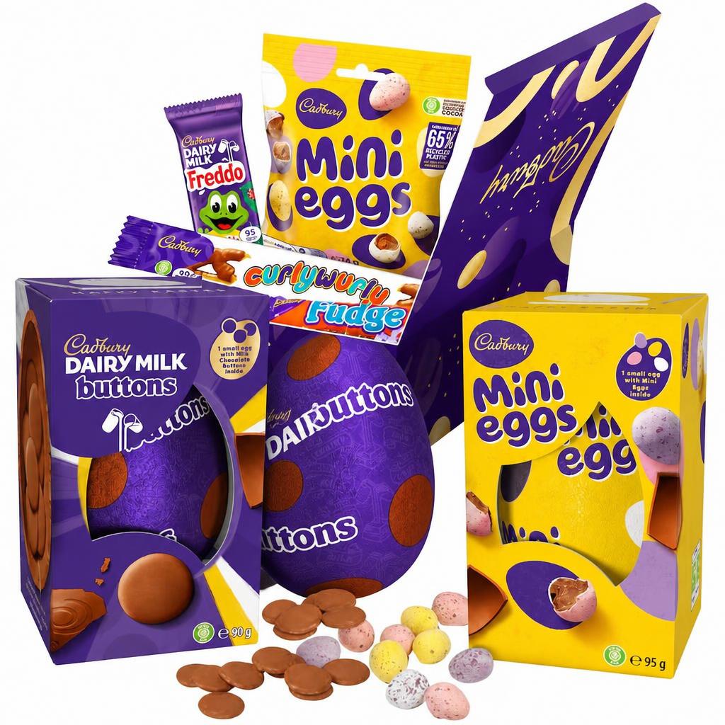 Cadbury Chocolate Easter Egg Treasure Box