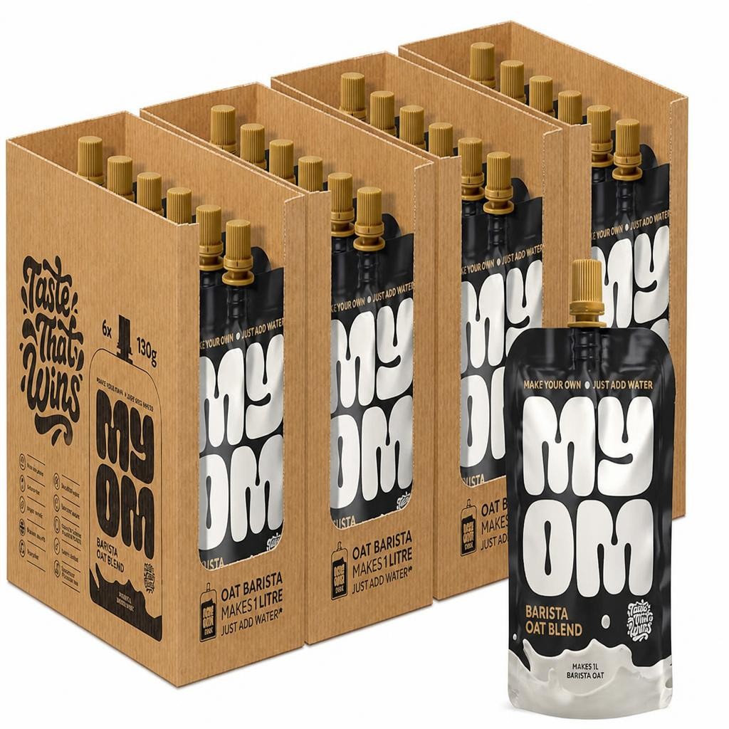 MYOM 1L Barista Oat Drink Premix Case