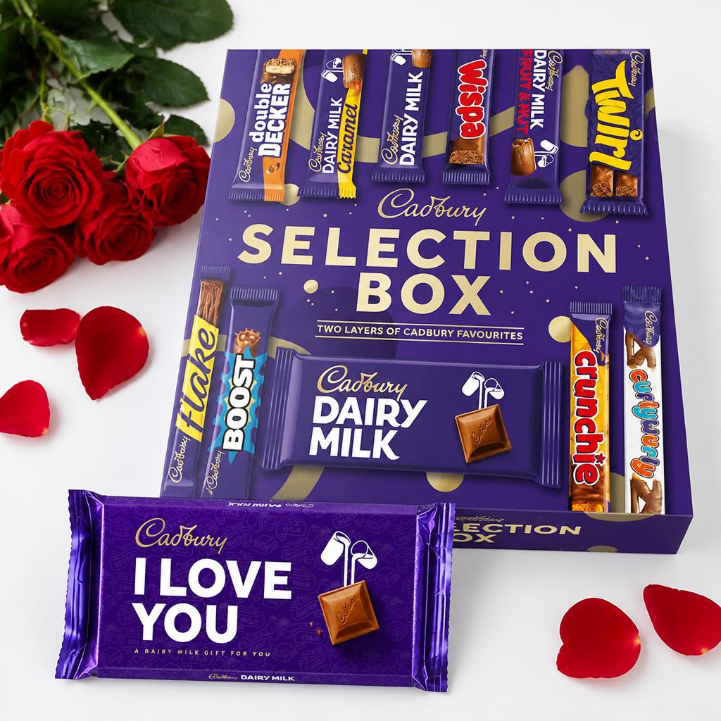 Cadbury I Love You Chocolate Selection Box Gift