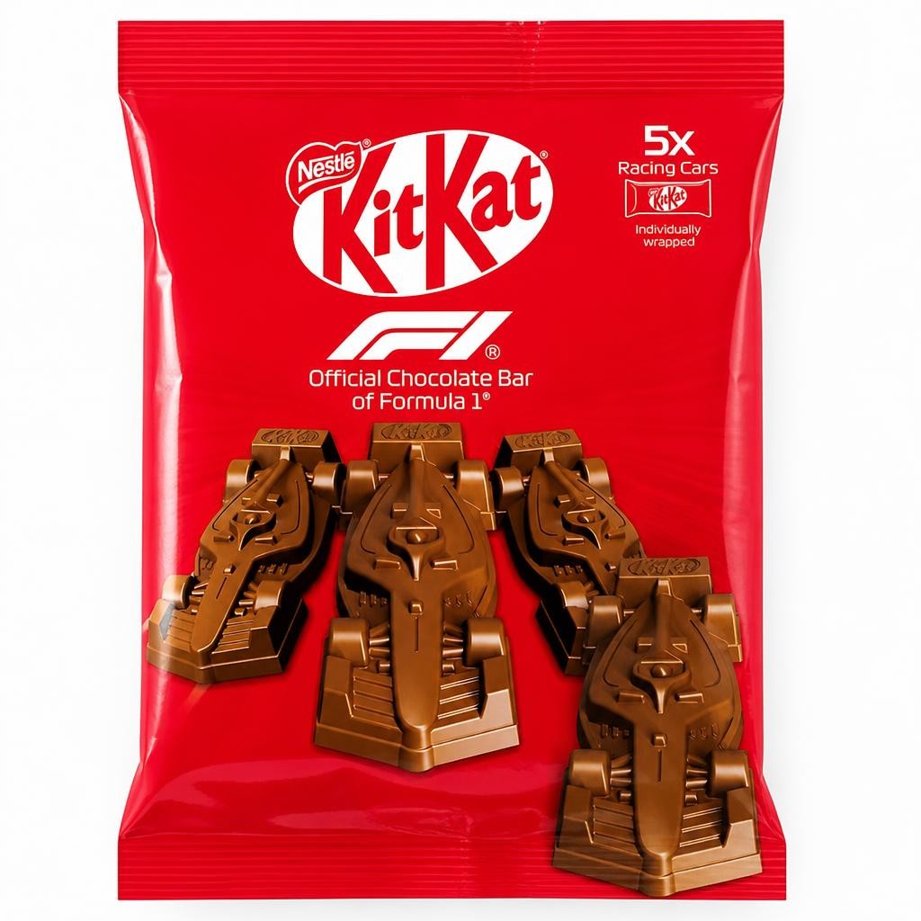 Kit Kat F1 Milk Chocolate Bar 55g