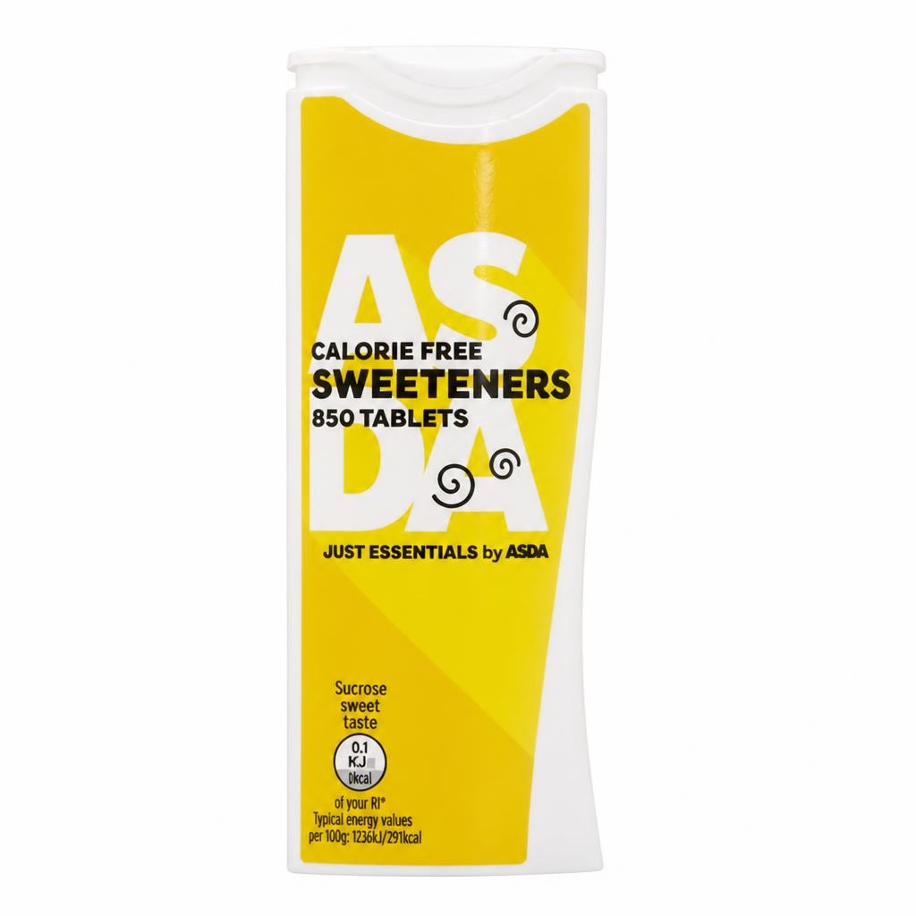 ASDA Just Essentials by  850 Calorie Free Sweeteners Tablets 55.25g