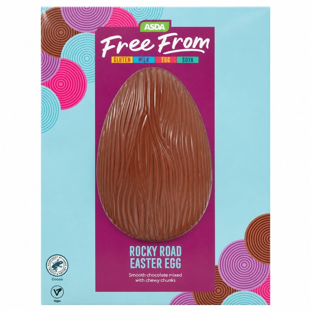 ASDA Free From Free From Rocky Road Easter Egg 170g
