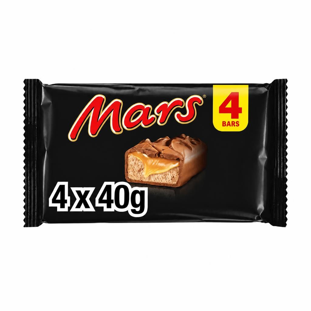 Mars Caramel Multipack Chocolate Bars 4 x 40g
