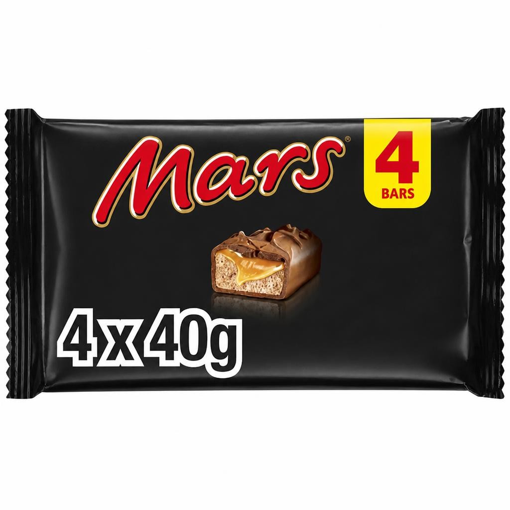 Mars Caramel Multipack Chocolate Bars 4 x 40g