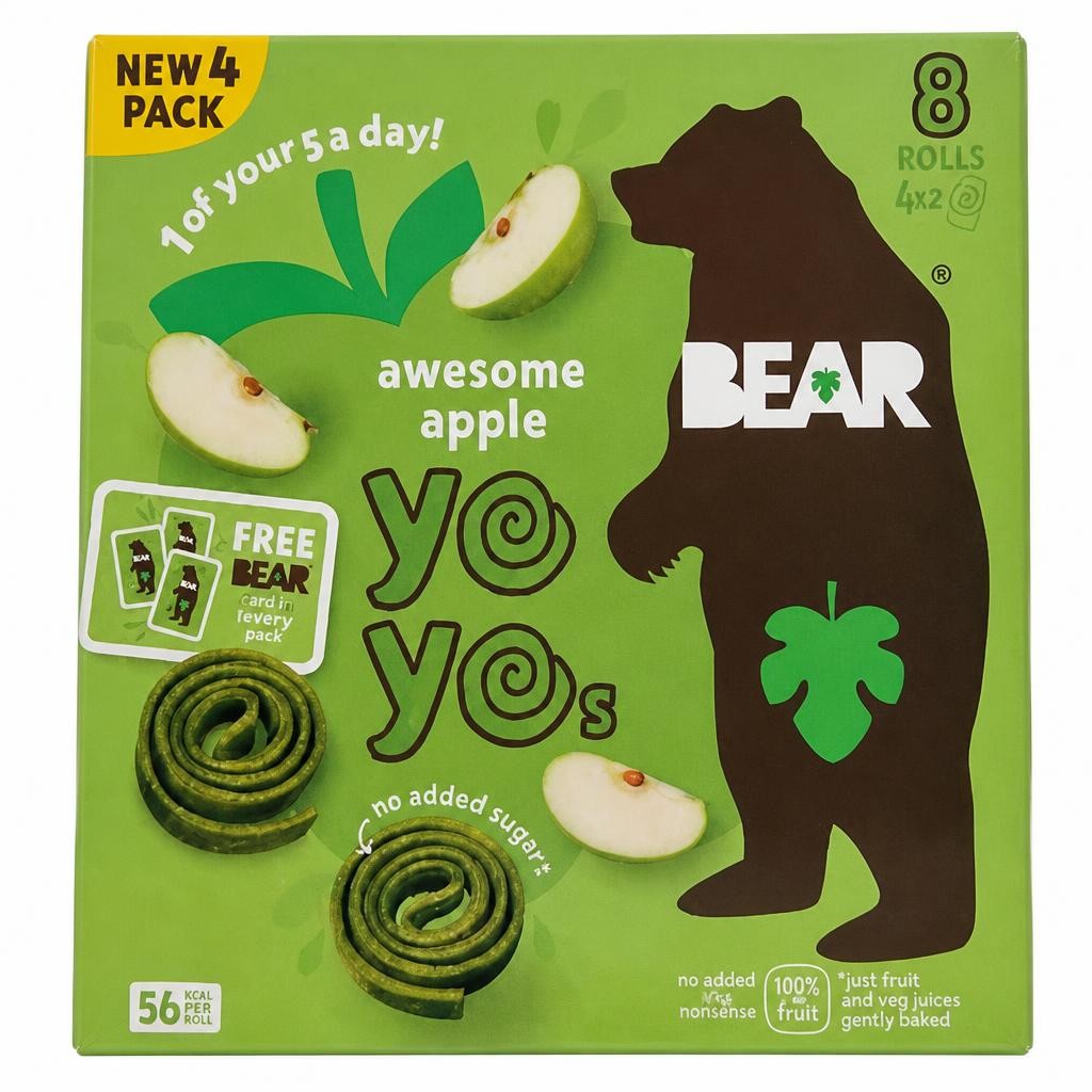 BEAR Awesome Apple Yoyos 4 x 20g