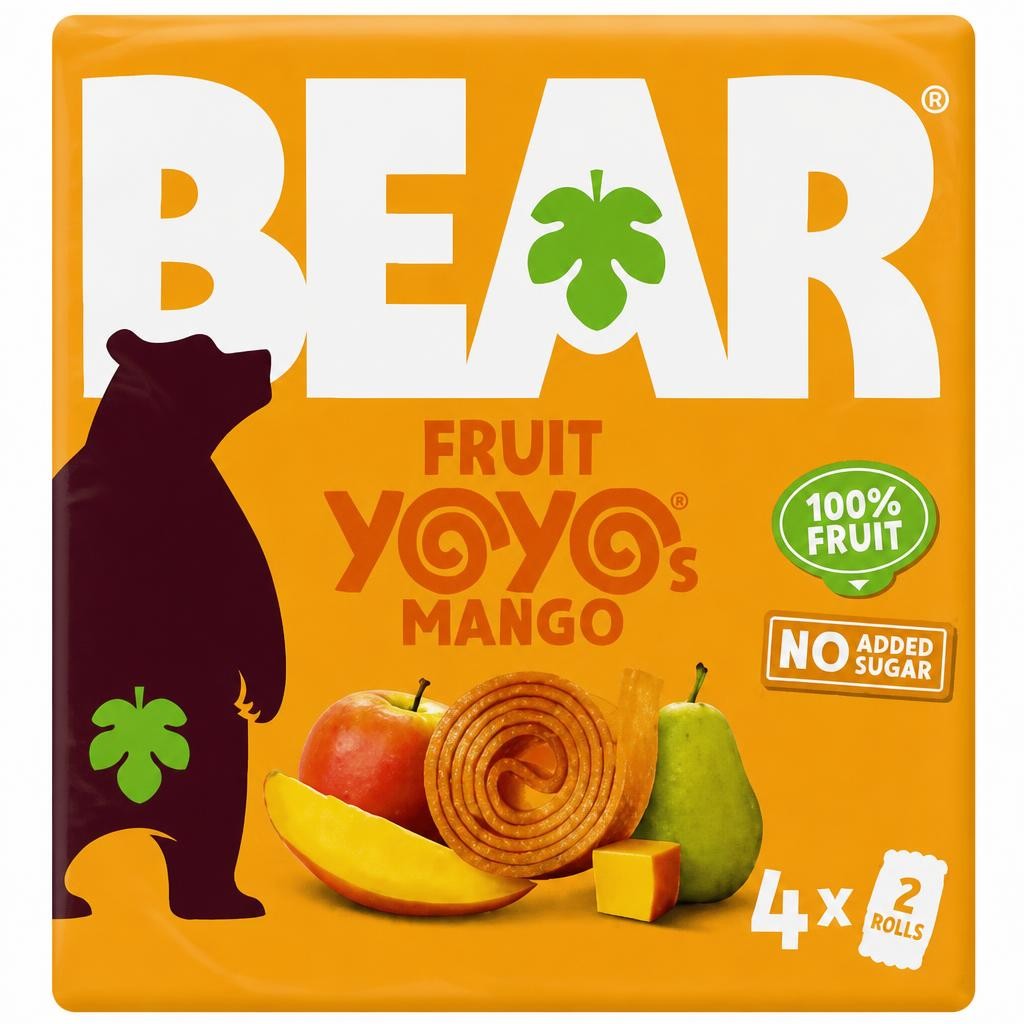 BEAR Fruit Yoyos Mango 4 x 20g