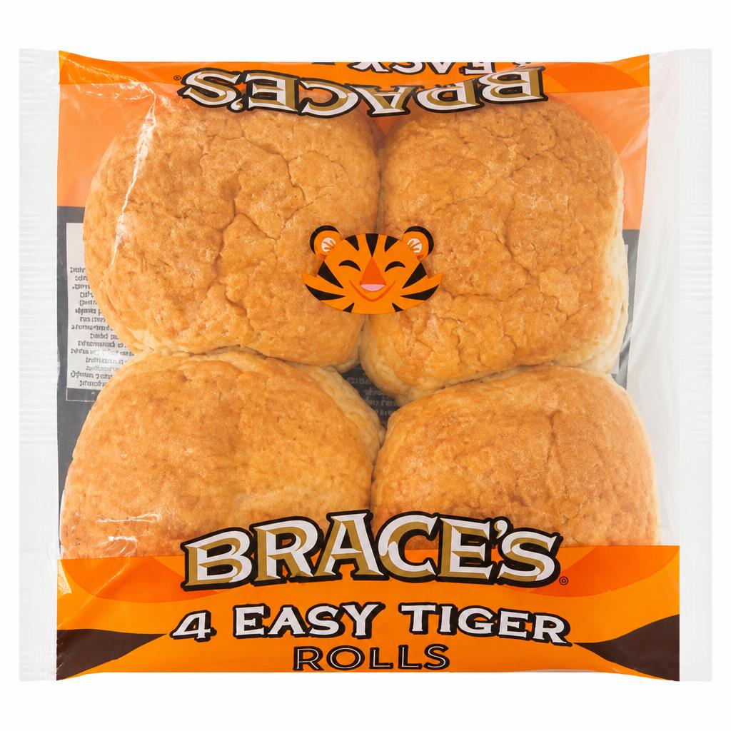 Brace's 4 Easy Tiger Rolls