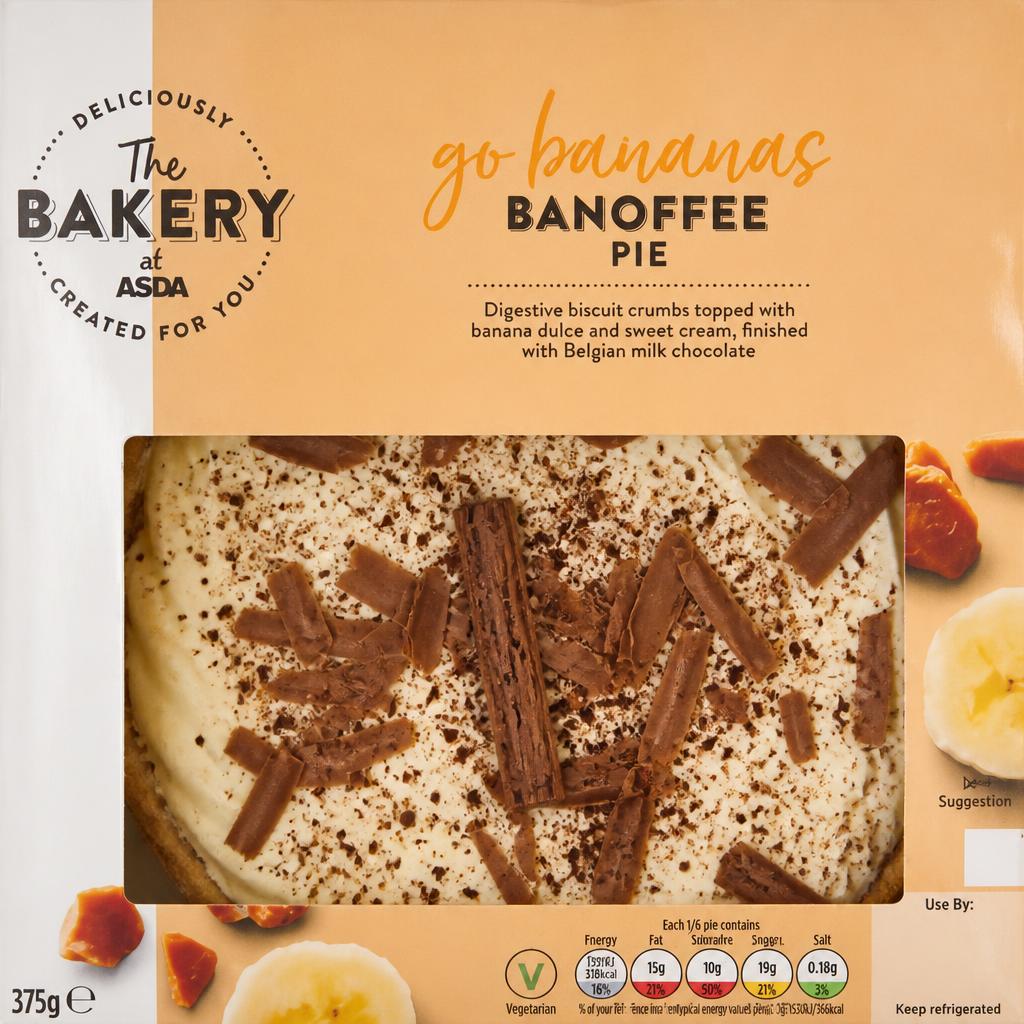 ASDA The Bakery at  Banoffee Pie 375g