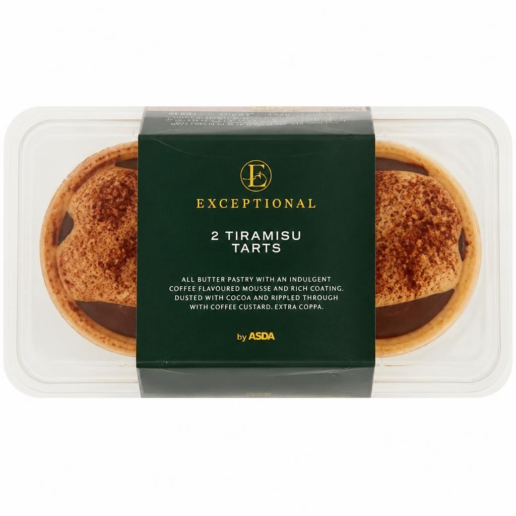 Exceptional by ASDA 2 Tiramisu Tarts