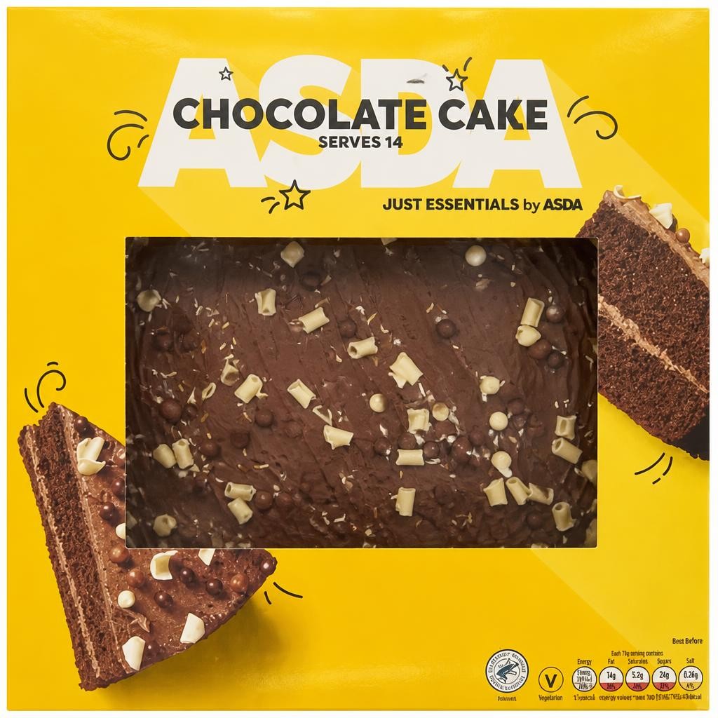 JUST ESSENTIALS by ASDA Just Essentials by  Chocolate Cake