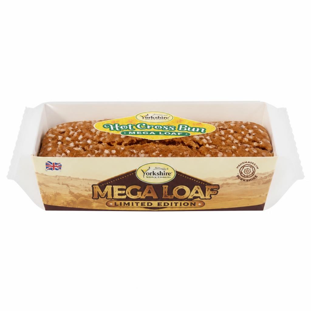 Yorkshire Baking Company Limited Edition Hot Cross Bun Mega Loaf