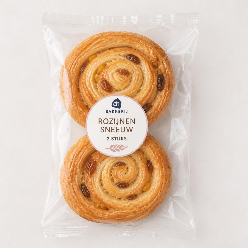 ASDA Pain aux Raisins 2pk