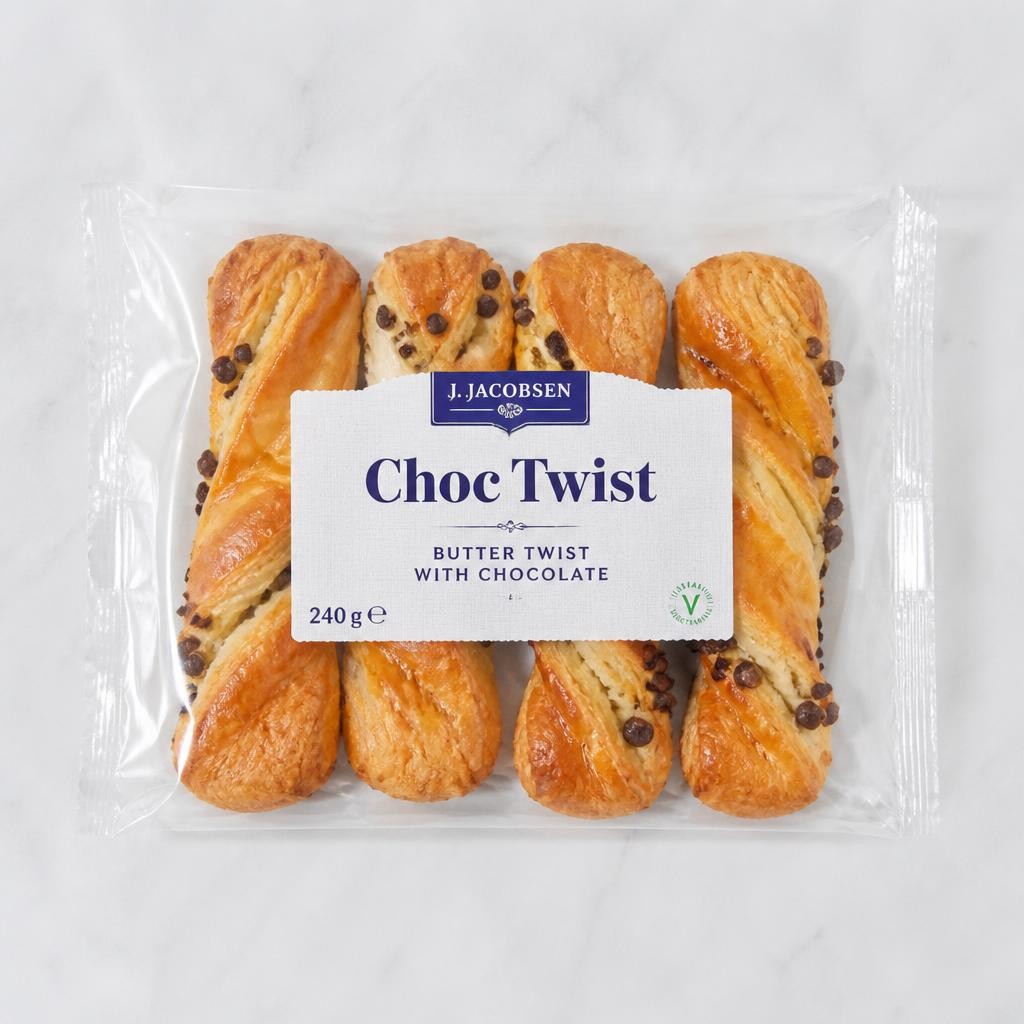 ASDA The Bakery at  2 Dark Chocolate Twist