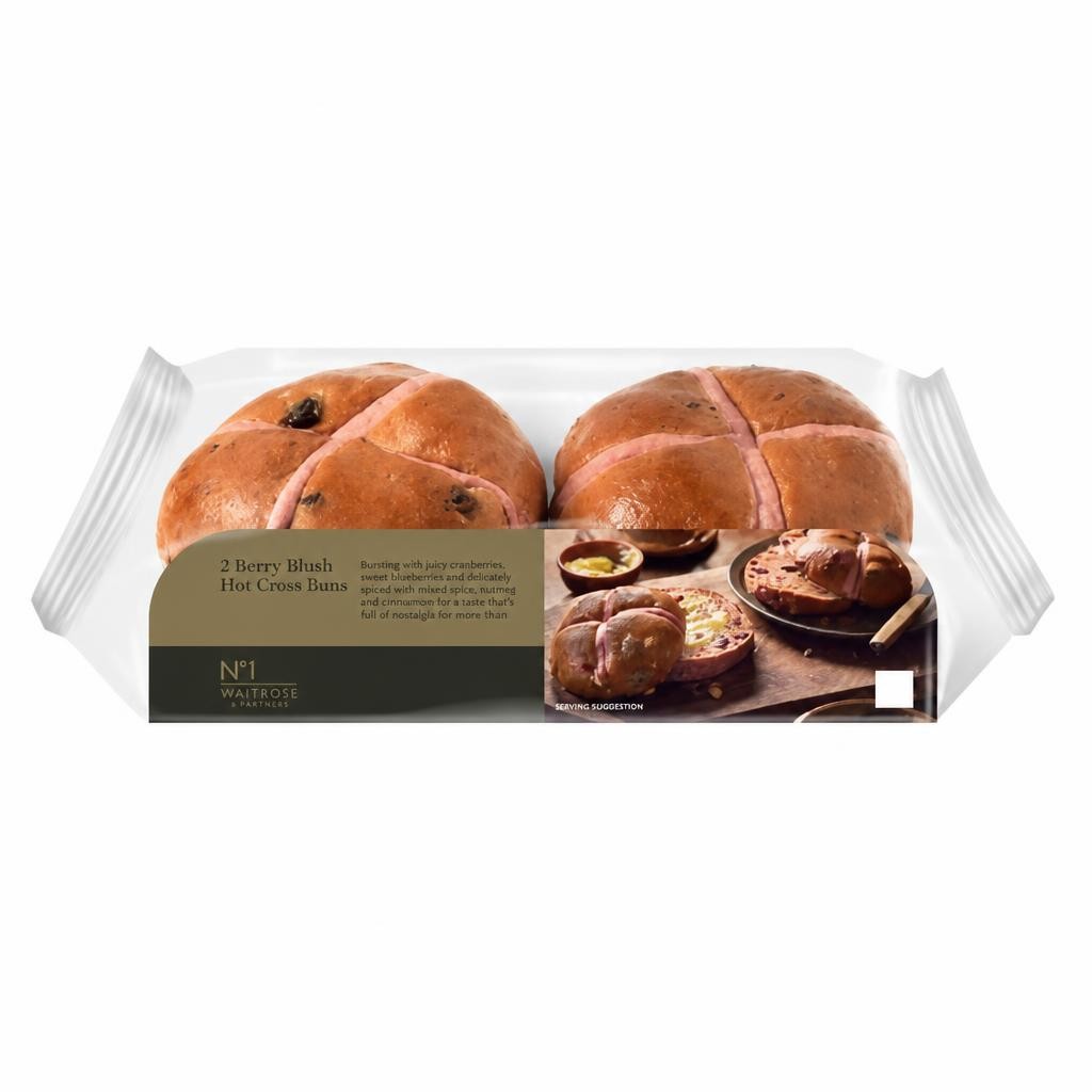 No.1 2 Berry Blush Hot Cross Buns