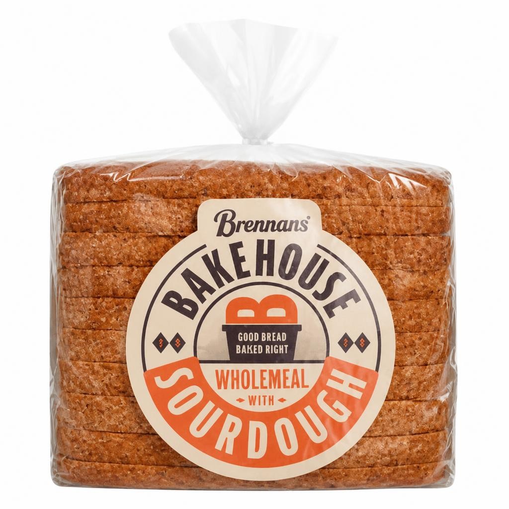 Brennans Bakehouse Wholemeal with Sourdough 400g