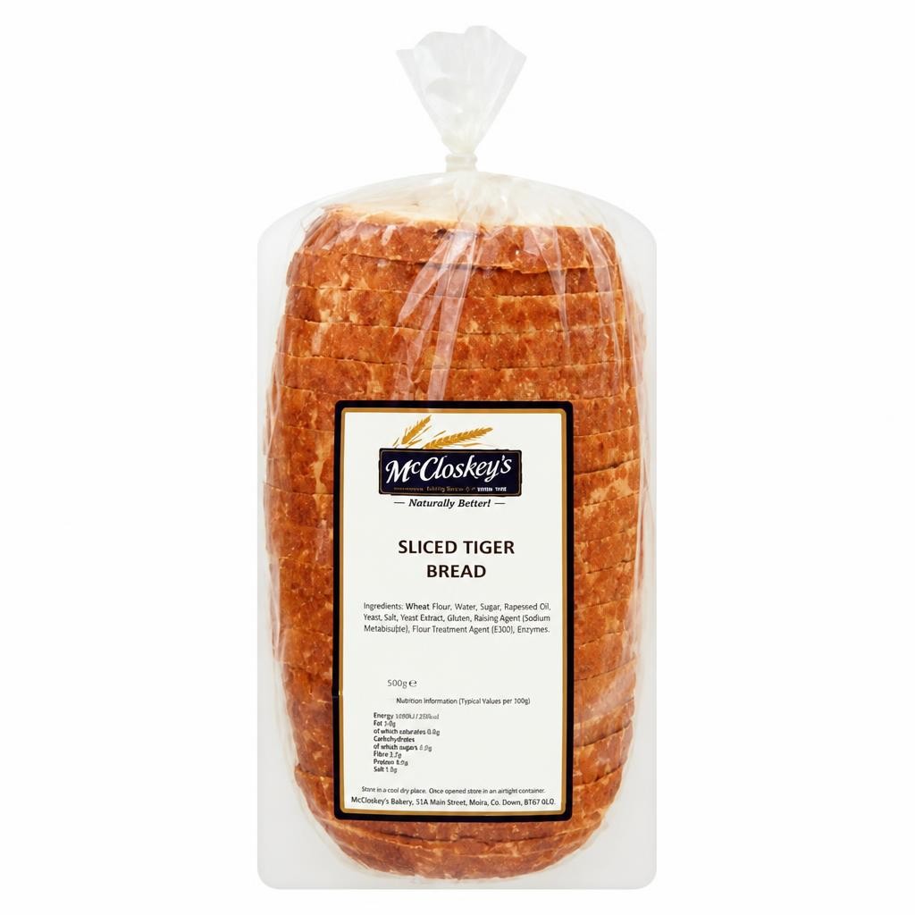 McCloskey's Sliced Tiger Bread 500g
