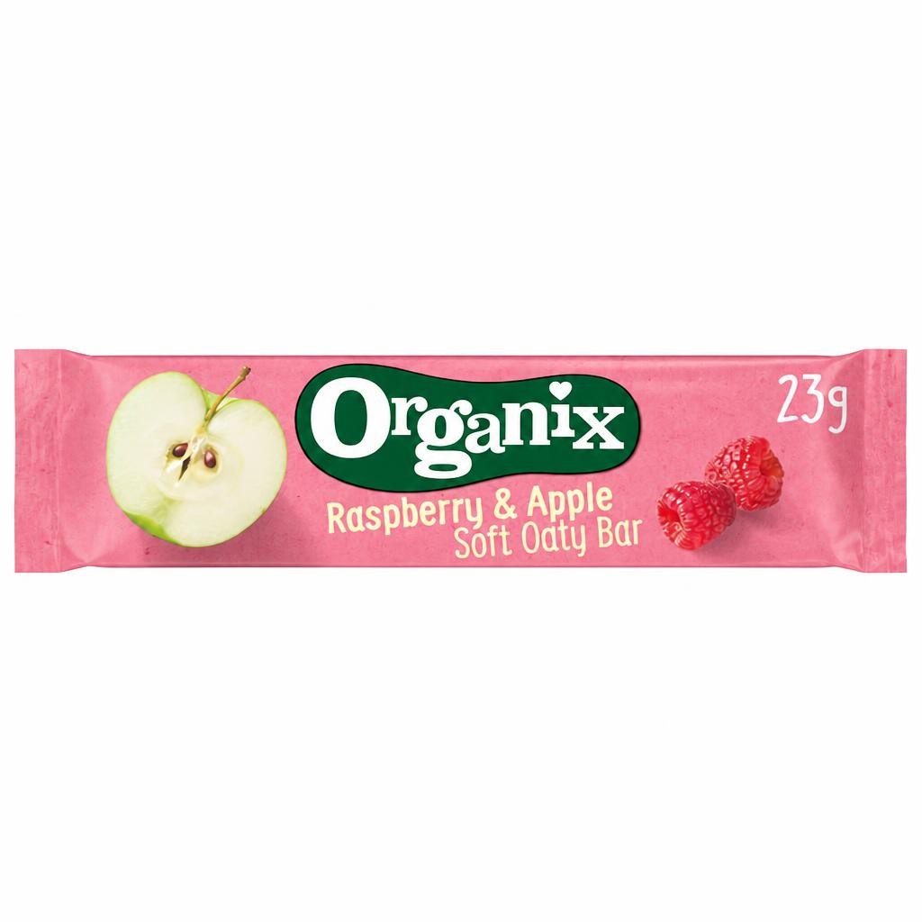 ORGANIX Raspberry & Apple Oaty Bars 23g