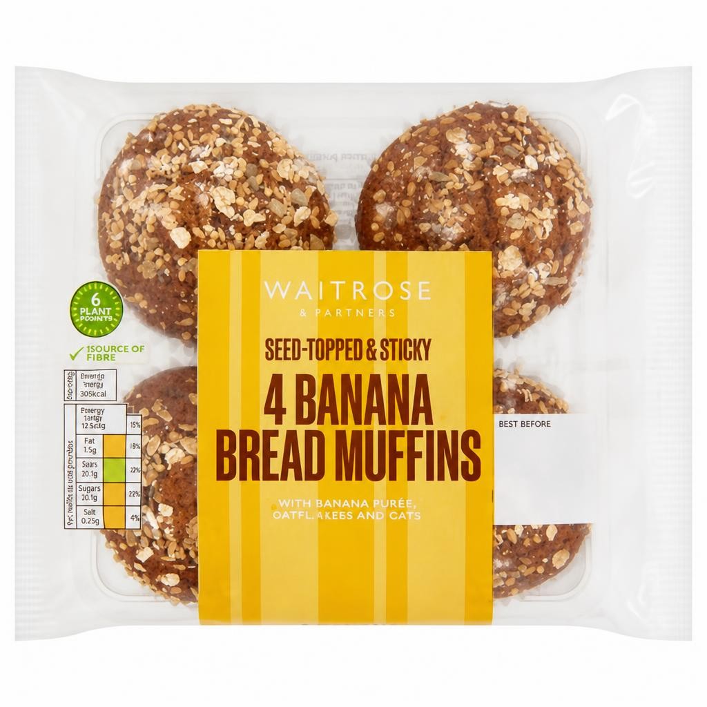 Waitrose Banana Bread Muffins