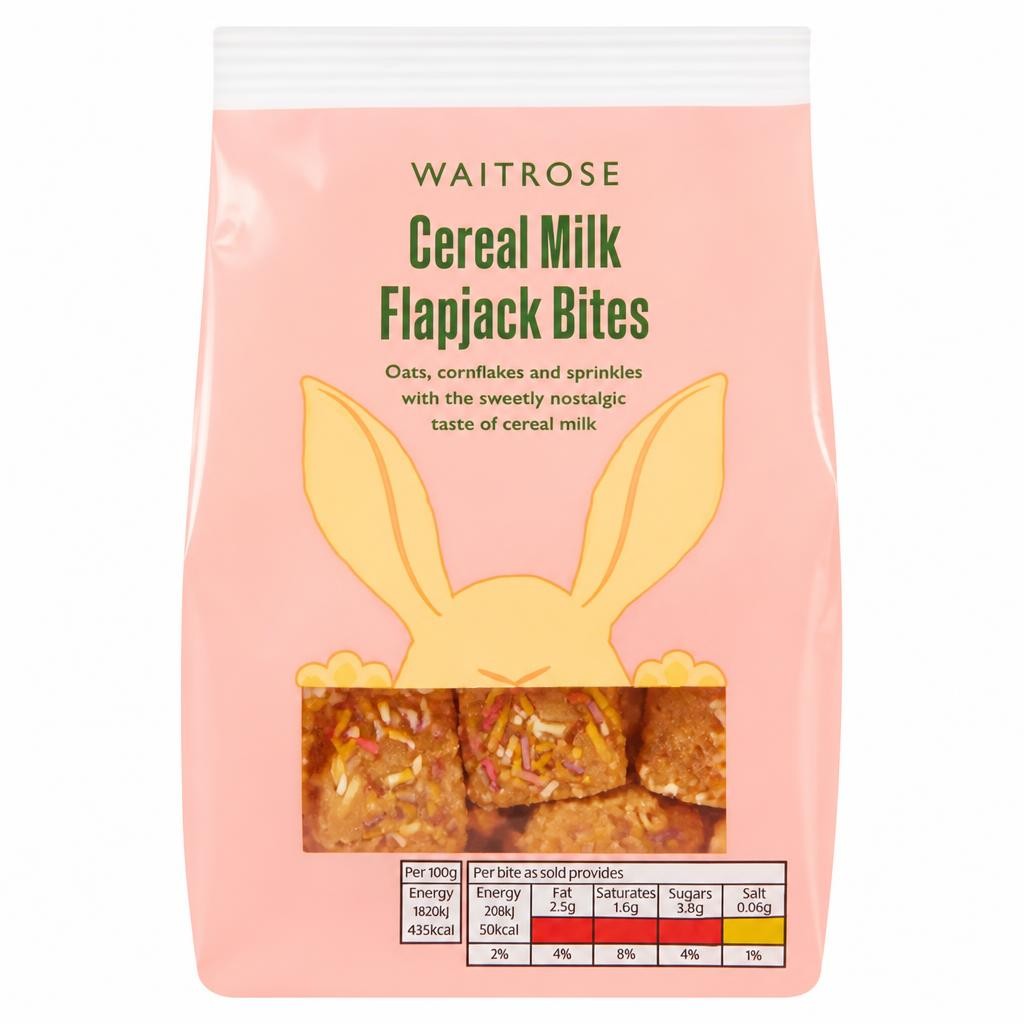 Easter Cereal Milk Flapjack Bites