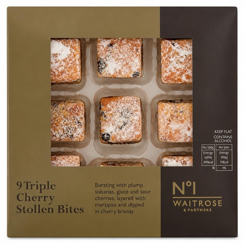 No.1 9 Triple Cherry Stollen Bites