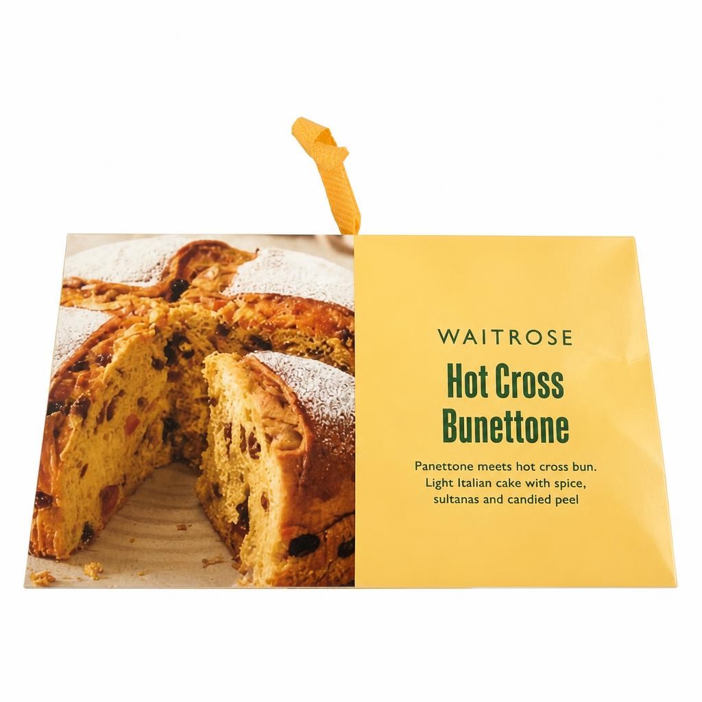 Waitrose Easter Hot Cross Bunettone