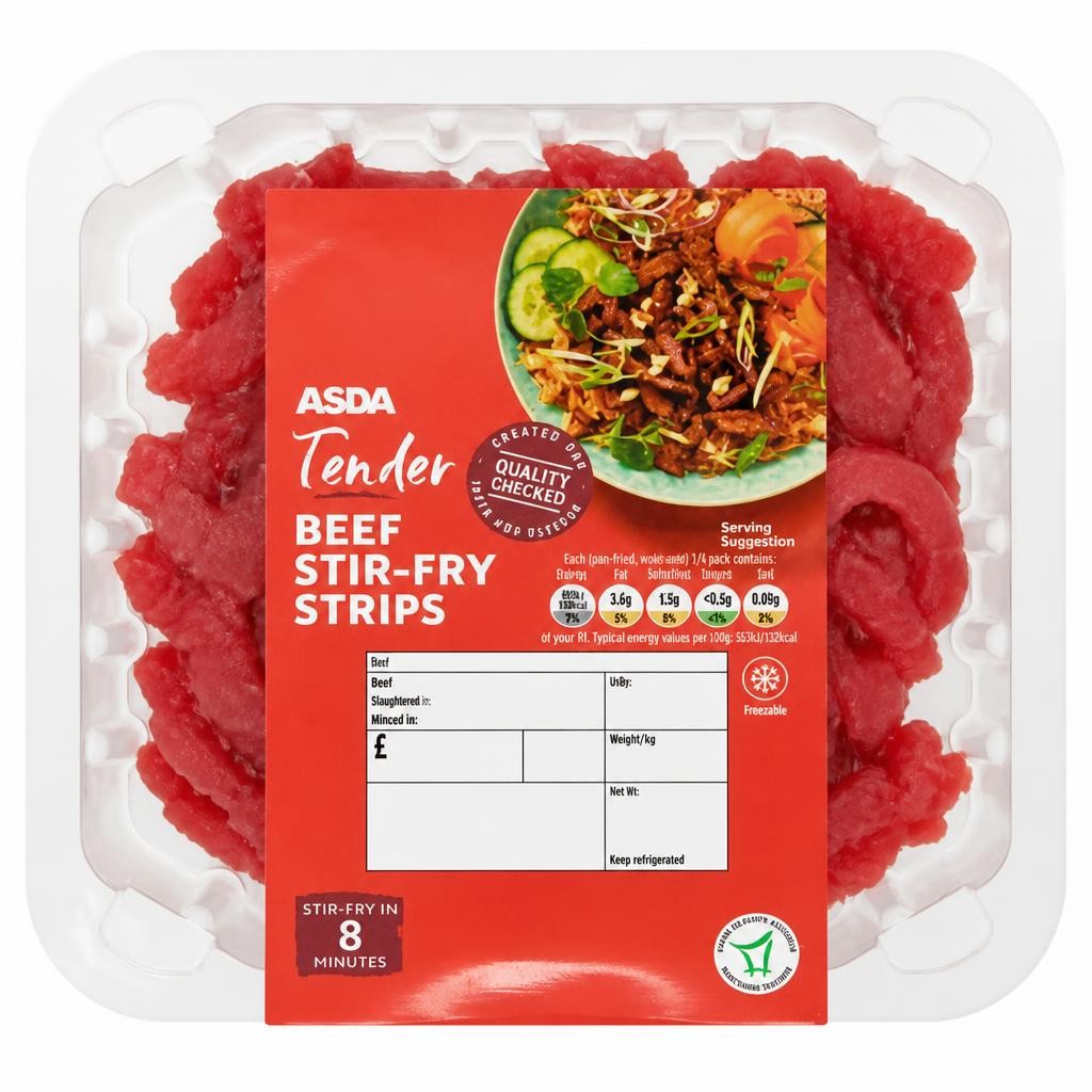 ASDA Tender Beef Stir-Fry Strips