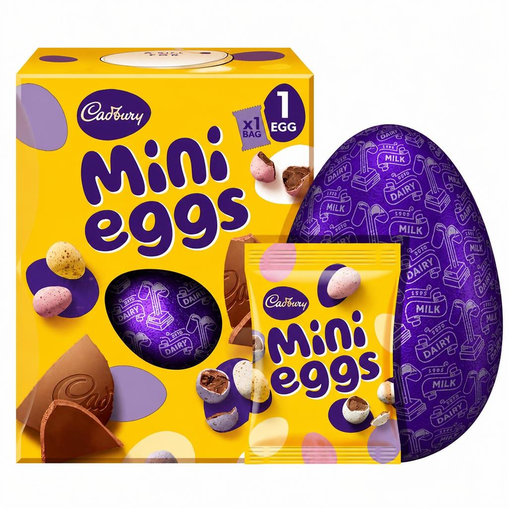 Cadbury Mini Eggs Large Chocolate Easter Egg 181g