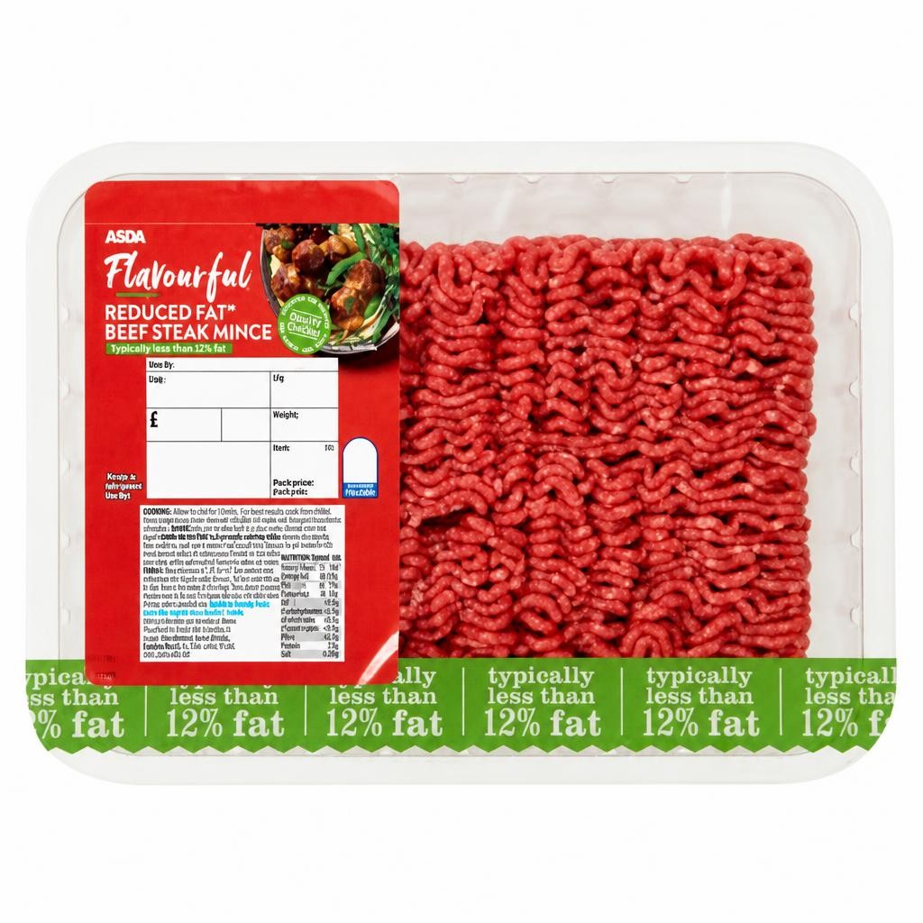 ASDA Flavourful Reduced Fat Beef Steak Mince