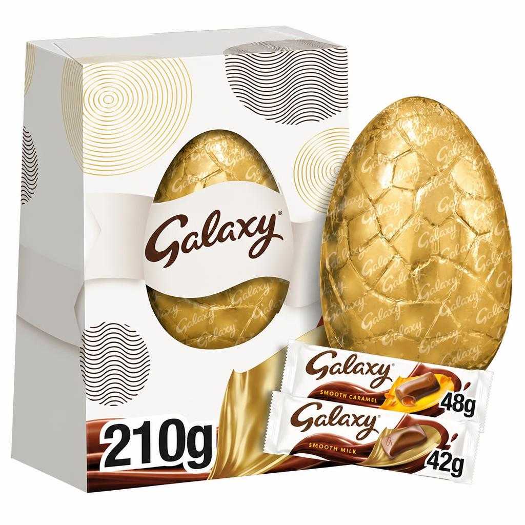 Galaxy Extra Large Milk Chocolate Easter Egg 210g