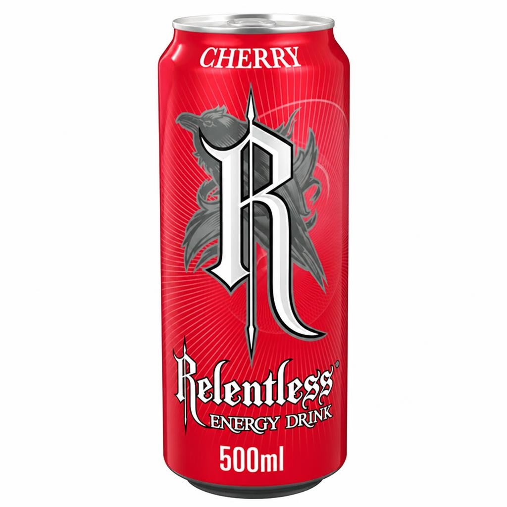 Relentless Cherry Energy Drink 500ml