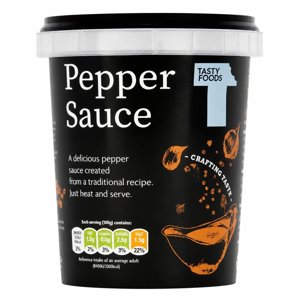Tasty Foods Pepper Sauce 400g
