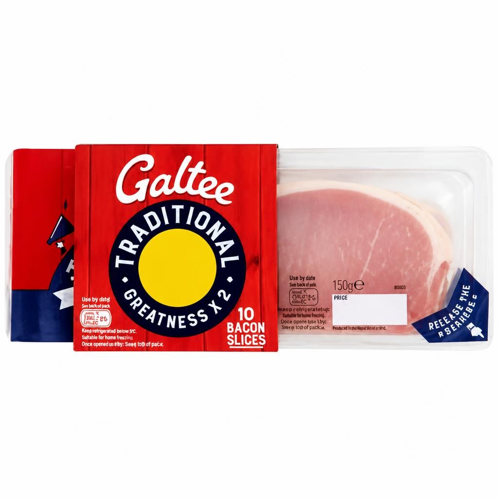 Galtee 10 Traditional Bacon Slices 2 x 150g (300g)