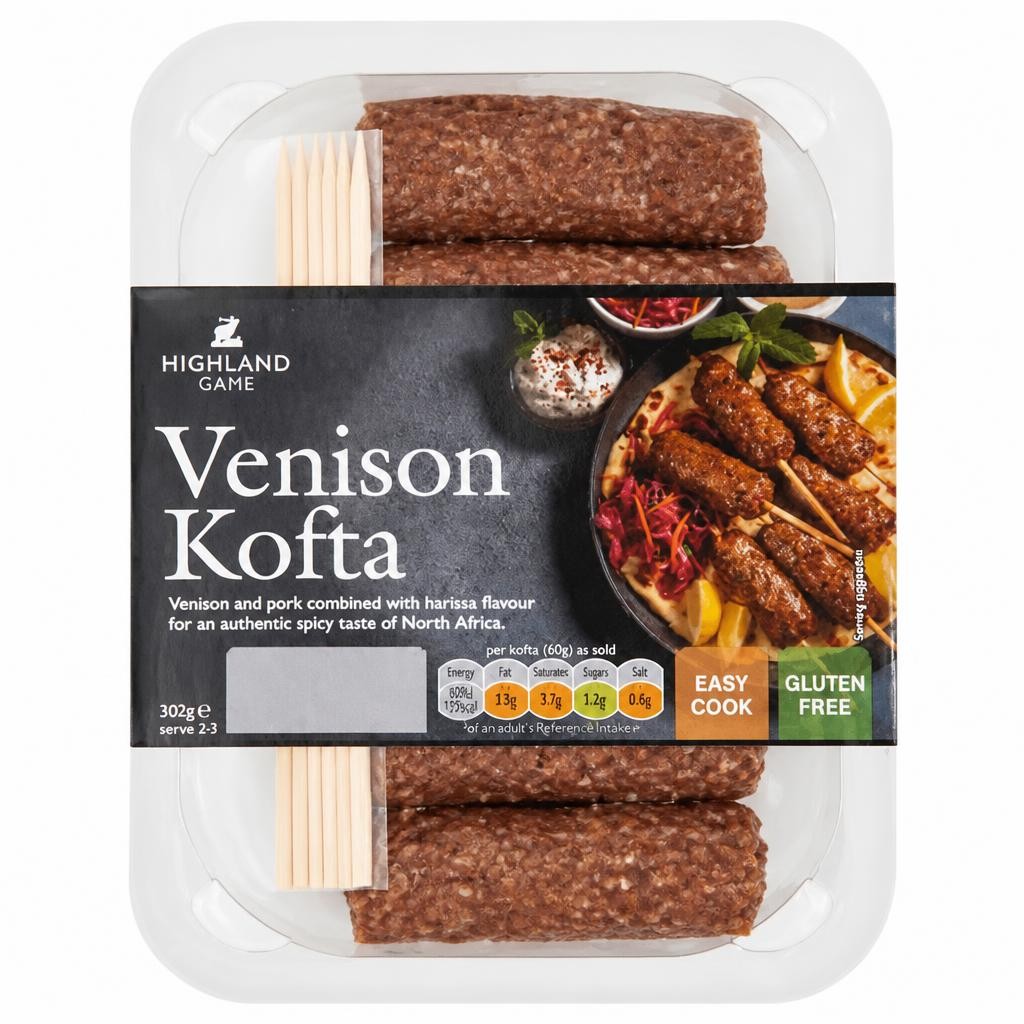 Highland Game Venison Kofta 300g