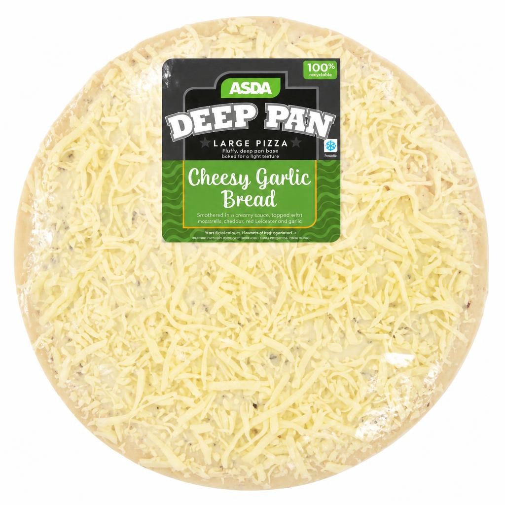ASDA Deep Pan Cheesy Garlic Bread 14" Pizza