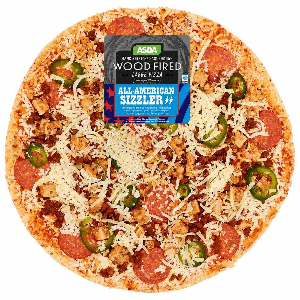 ASDA The Sizzler Large Woodfired Pizza