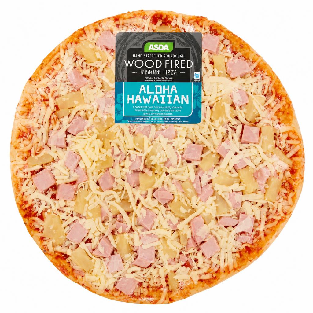 ASDA Aloha Hawaiian Medium Woodfired Pizza