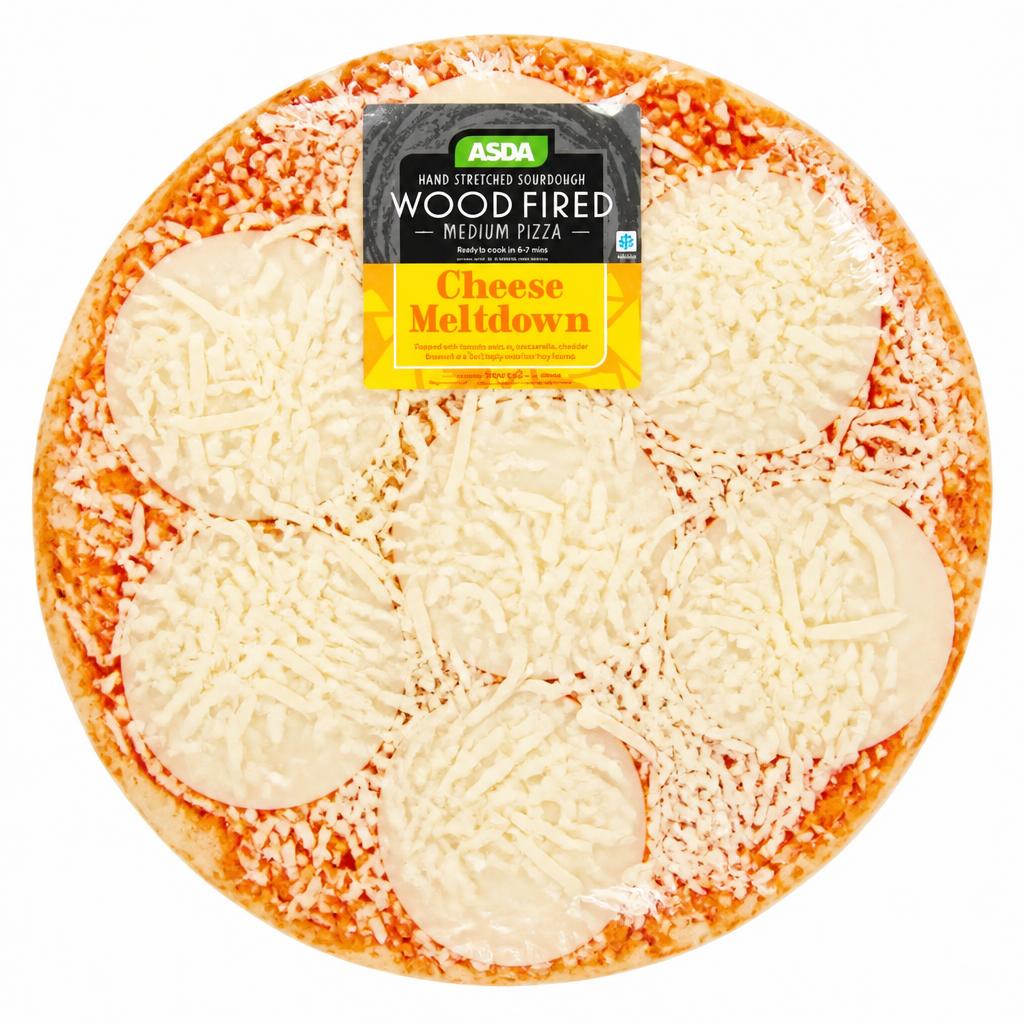 ASDA Cheese Meltdown Medium Woodfired Pizza