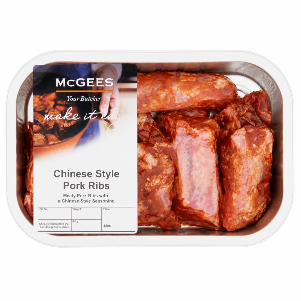 McGees Chinese Style Pork Ribs 500g
