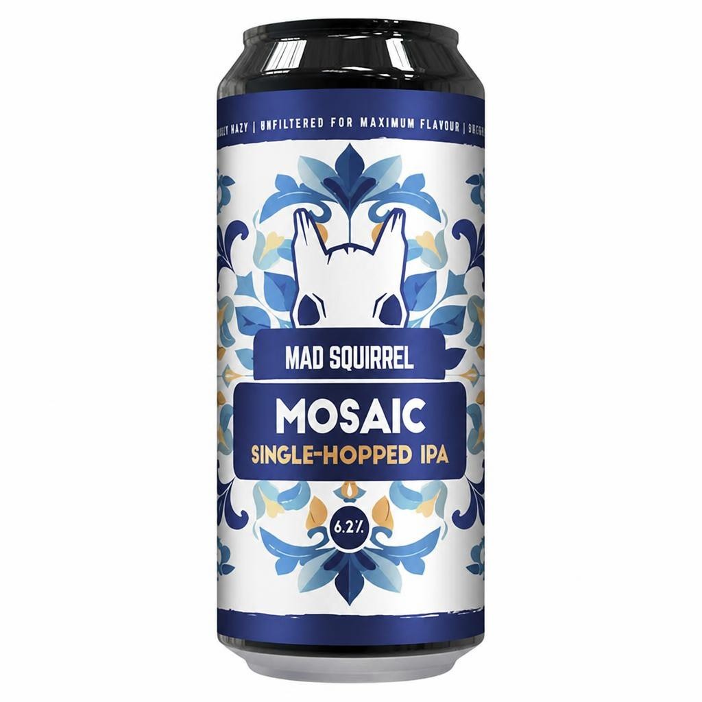 Mad Squirrel 440ml Mosaic Single Hopped IPA