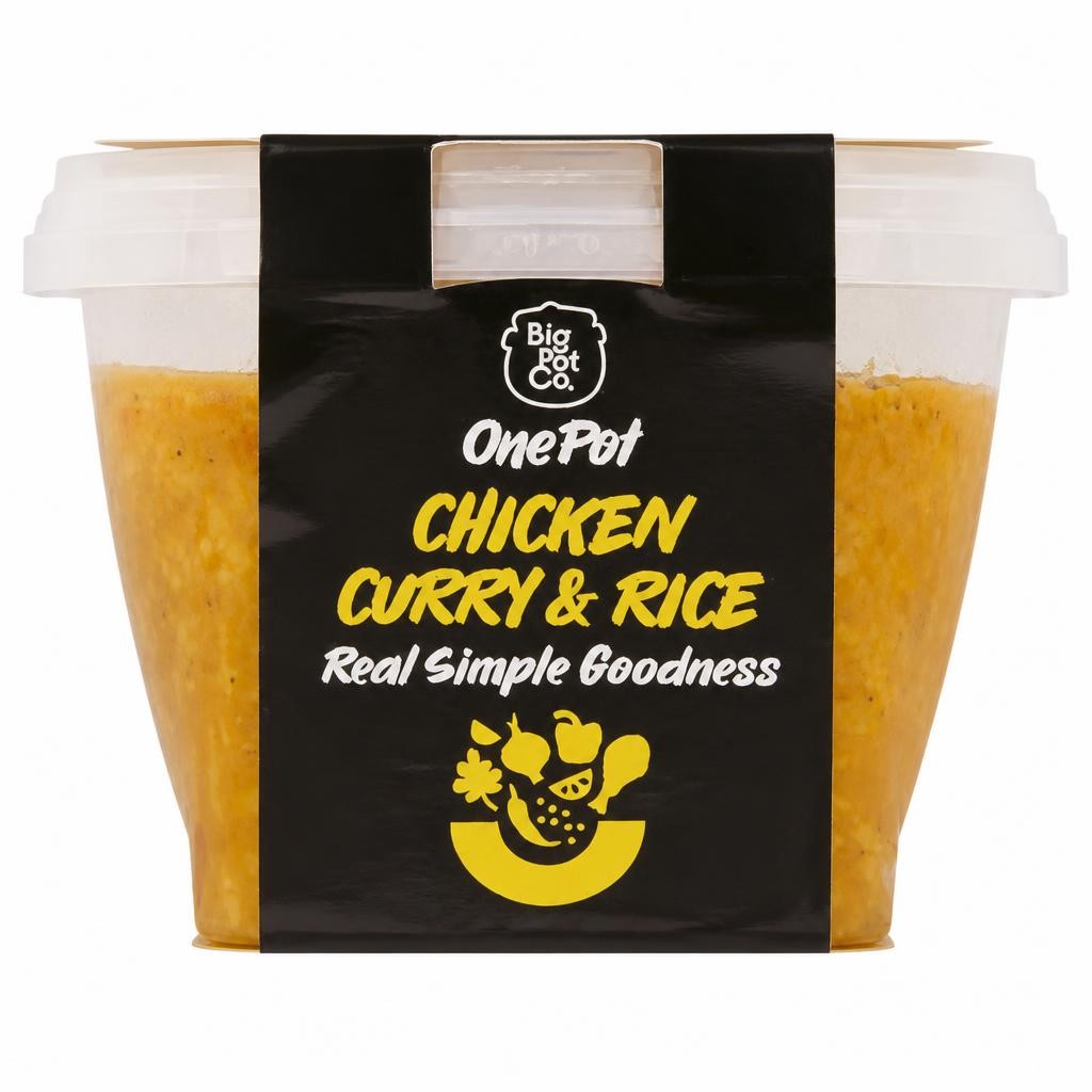 Big Pot Co One Pot Chicken Curry & Rice 400g