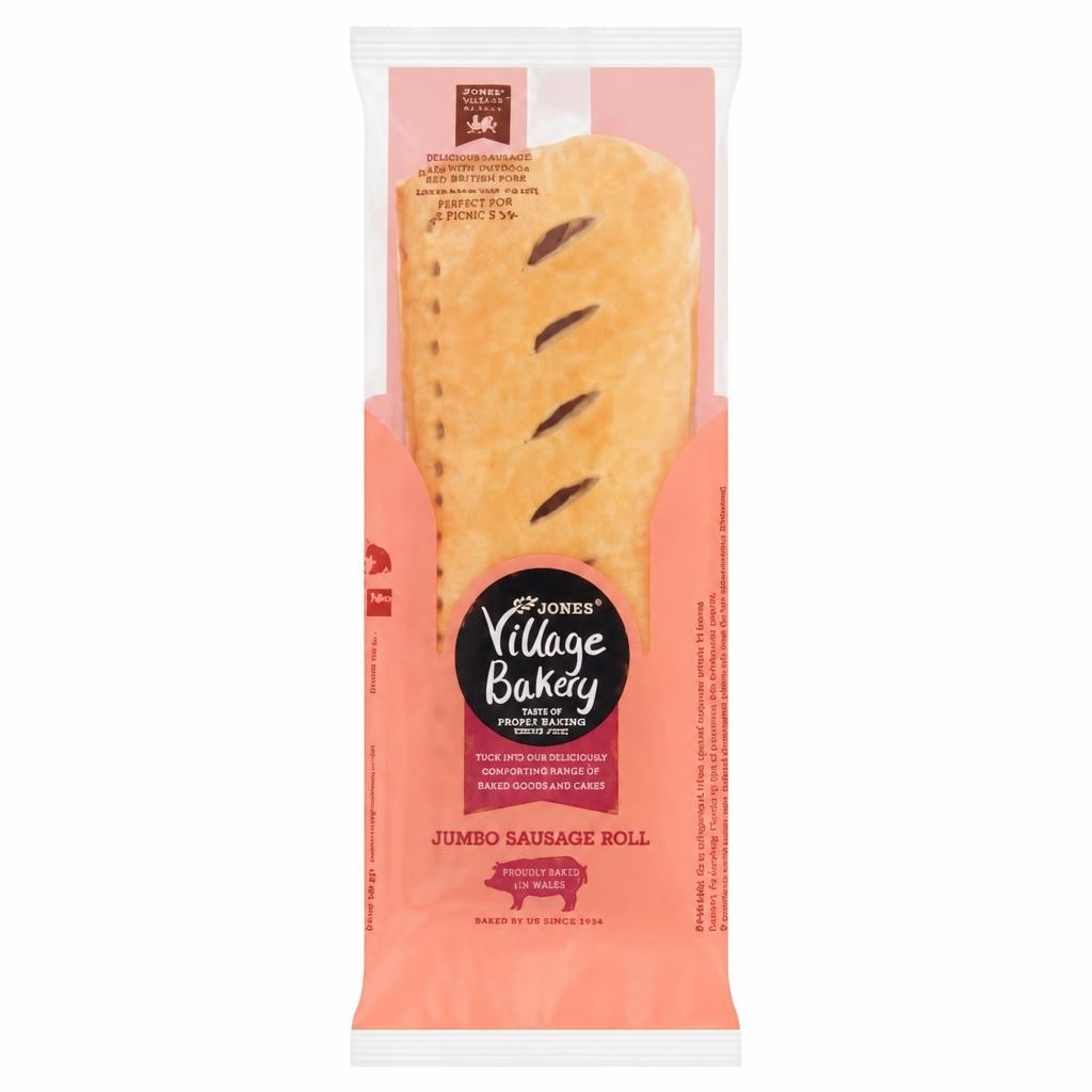 Jones Village Bakery Jumbo Sausage Roll