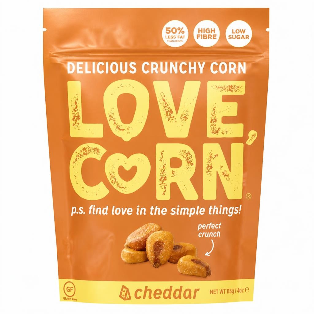 LOVE CORN Cheddar 115g