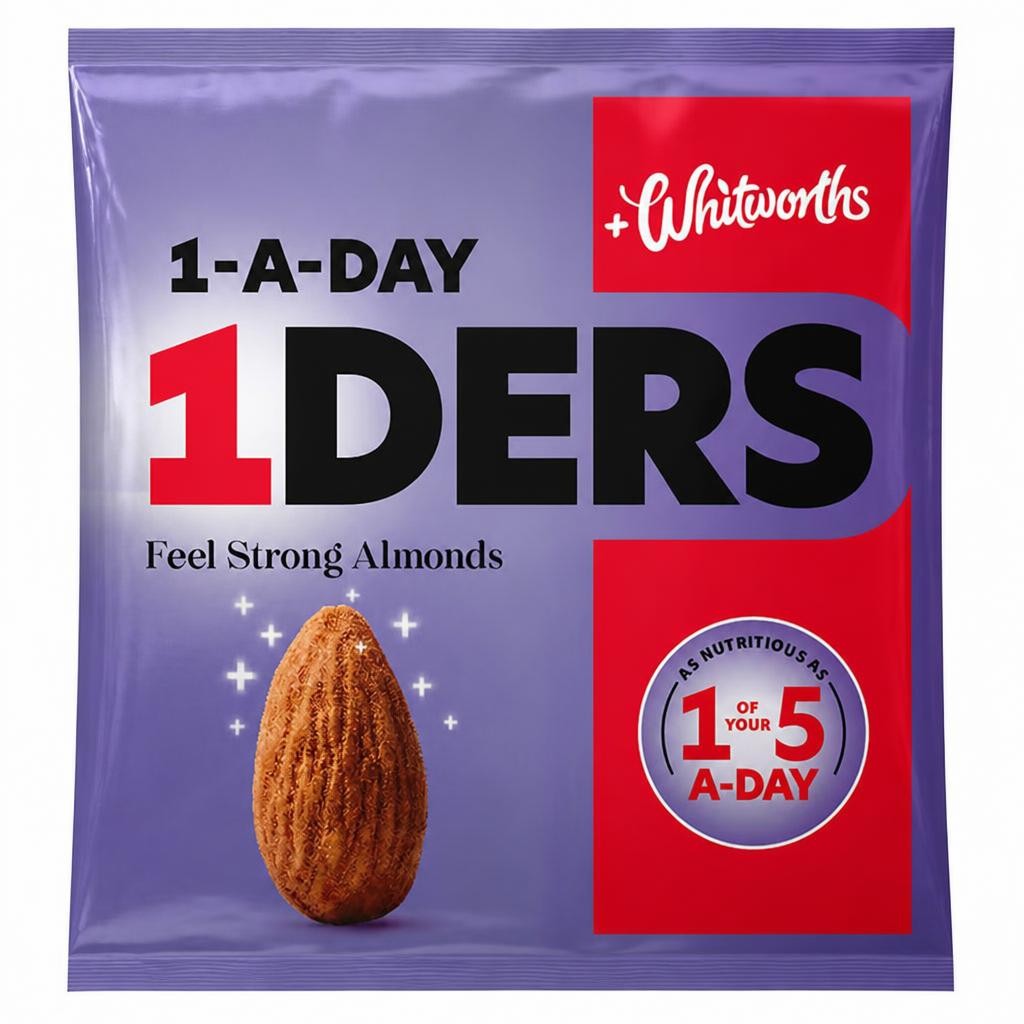 Whitworths 1 - Ders Almonds 25g
